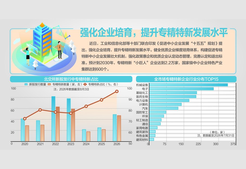 促进中小企业发展十五五规划印发